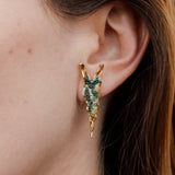 Aretes Alocasia Velvet