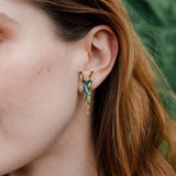 Aretes Alocasia Velvet