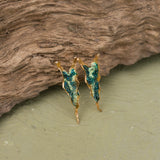 Aretes Alocasia Velvet