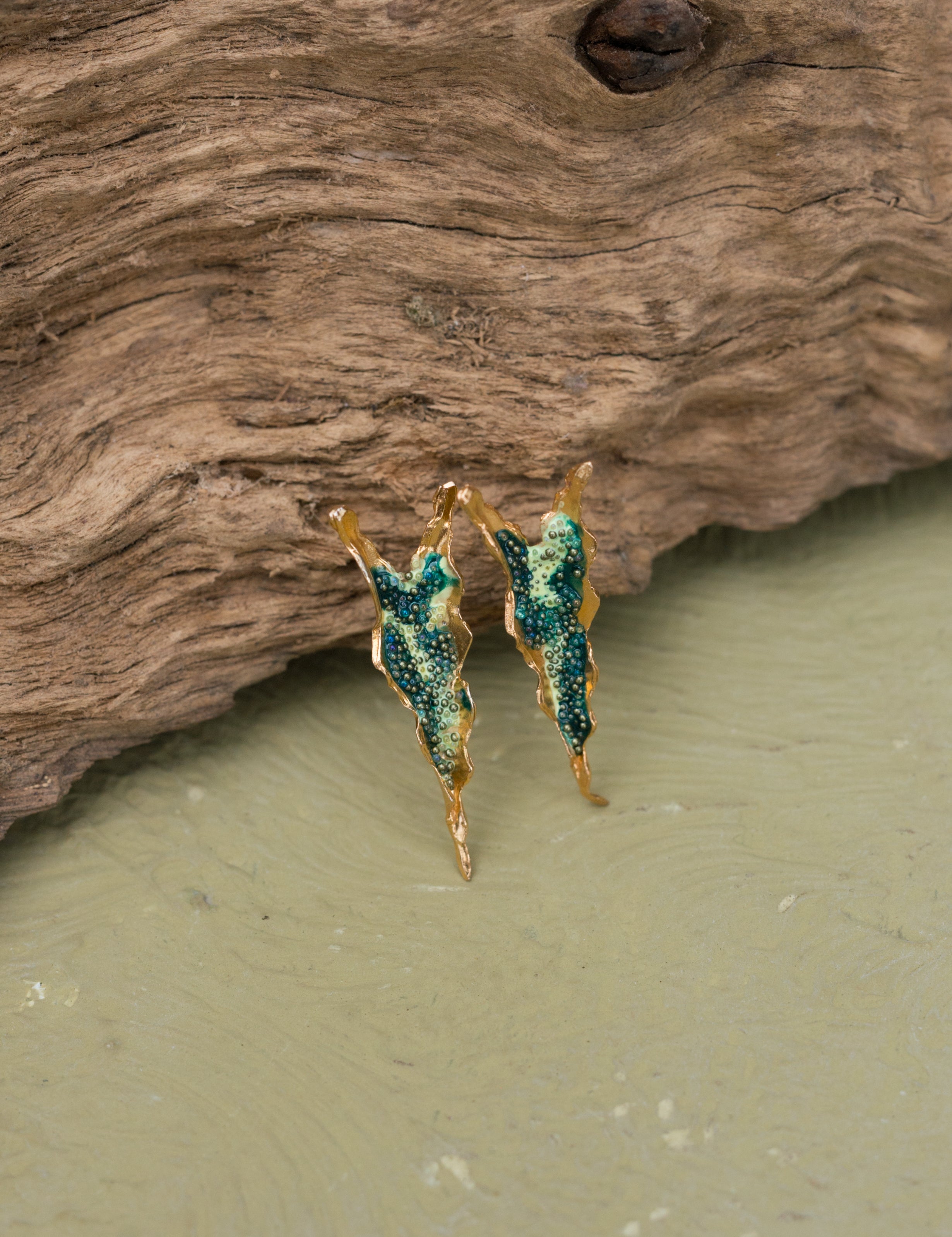 Aretes Alocasia Velvet