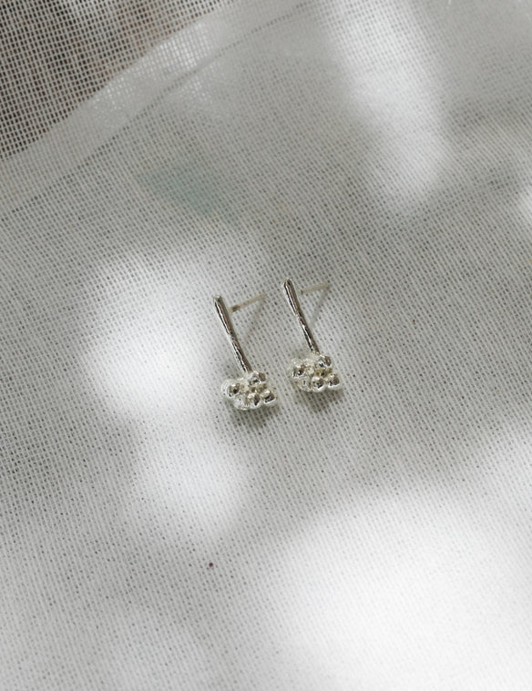 Aretes Racimos de Corozos