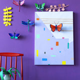 Pequeños insectos - Mariposa azul