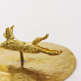 Escultura Gato Estirado