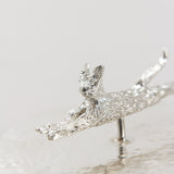 Escultura Gato Estirado