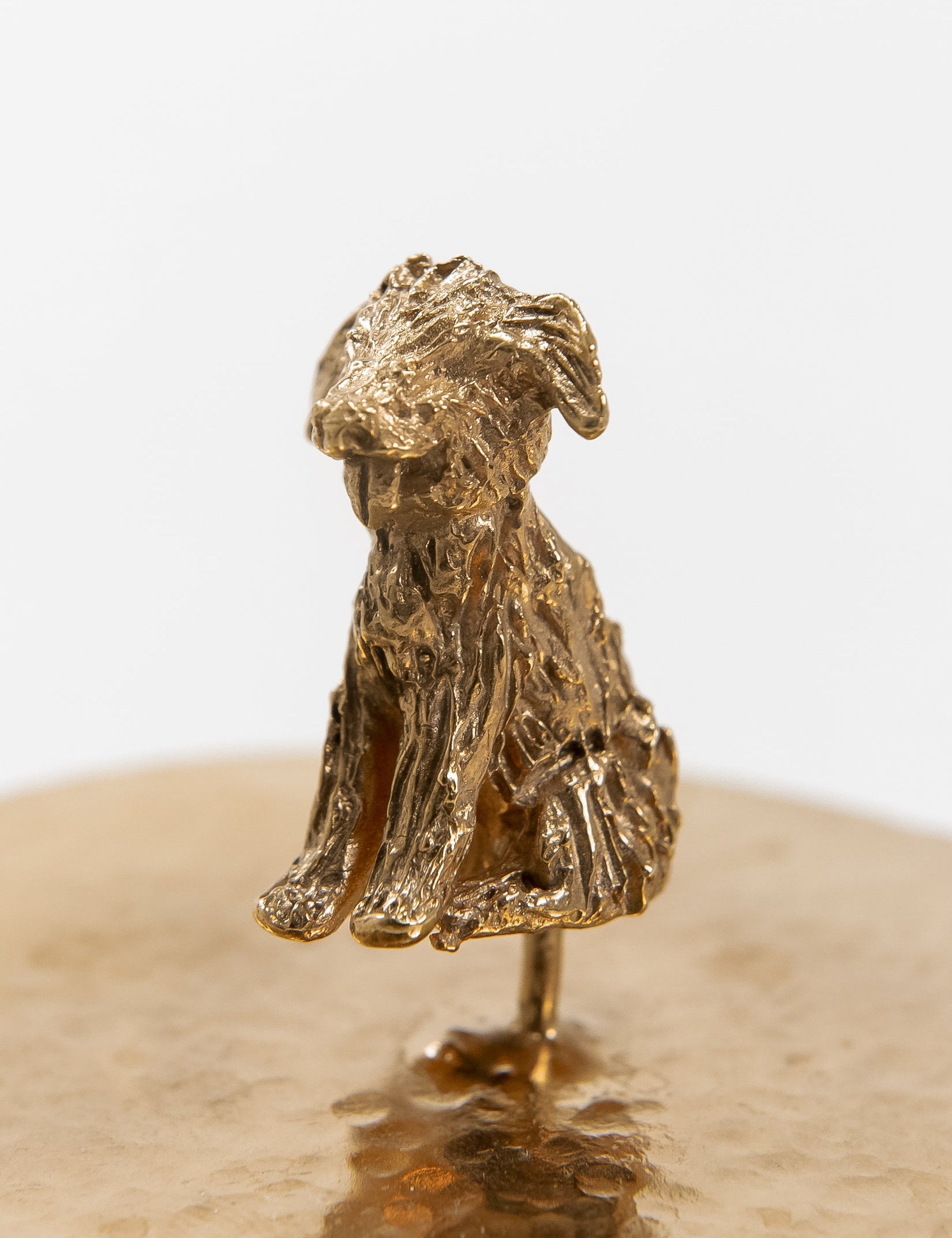 Escultura Perro peludo