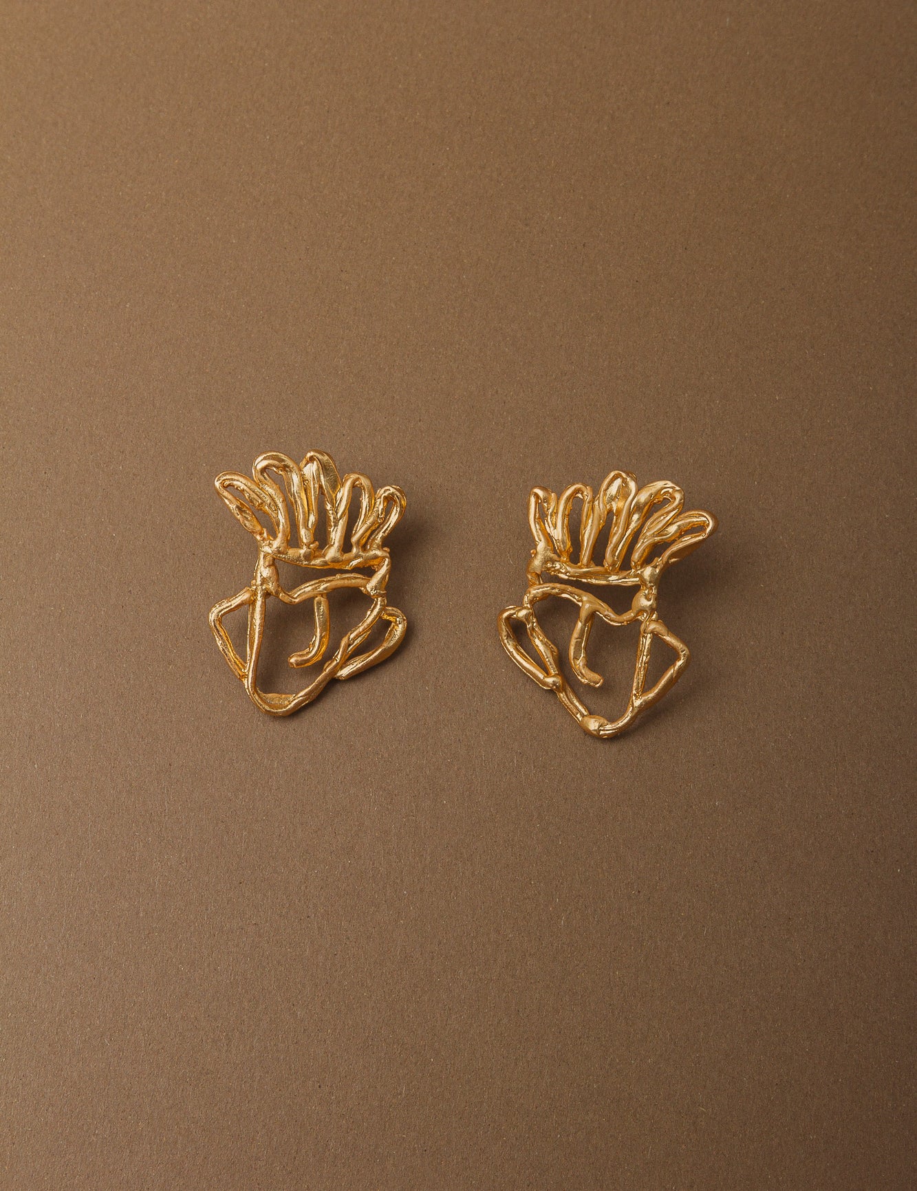 Aretes Rostro Lineal