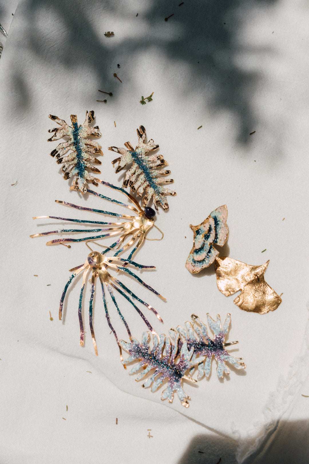 Rama Amatista Aretes - Liefde