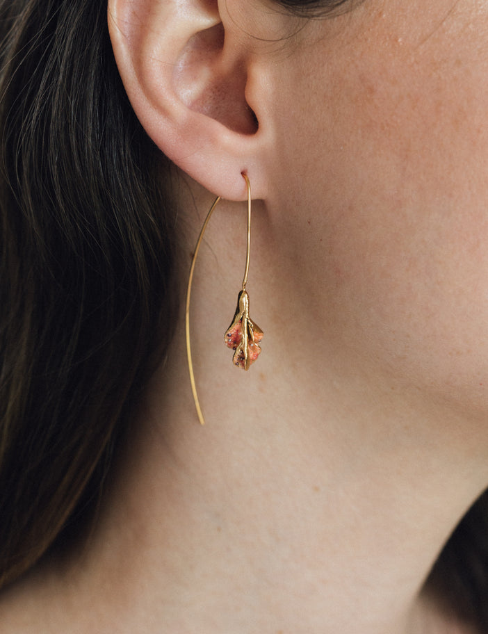 Aretes Capullos