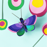 Pequeños insectos  - Mariposa azul