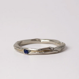 Anillo Nido Zafiro - Talla 7