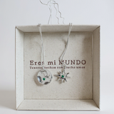 Collar Eres mi mundo — Amor y Amistad