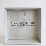 Collar Eres mi mundo — Amor y Amistad