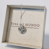 Collar Eres mi mundo — Amor y Amistad