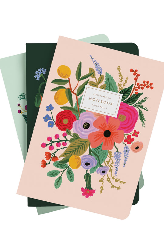 Set de 3 Libretas Garden Party