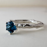 Anillo Azul Profundo - Talla 6