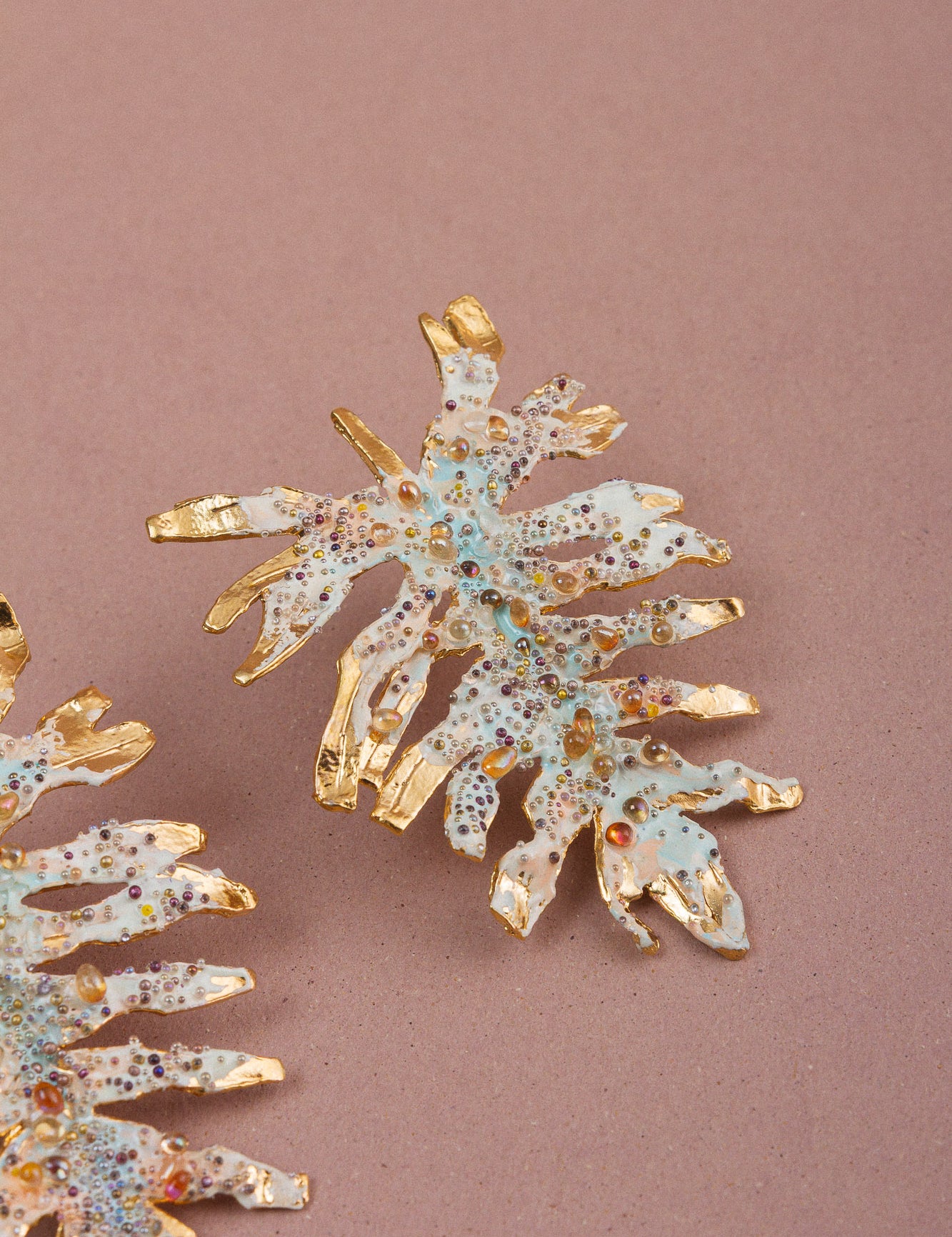 Aretes Philodendro