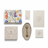 Kit Utensilio + Recipiente de Cerámica Grande