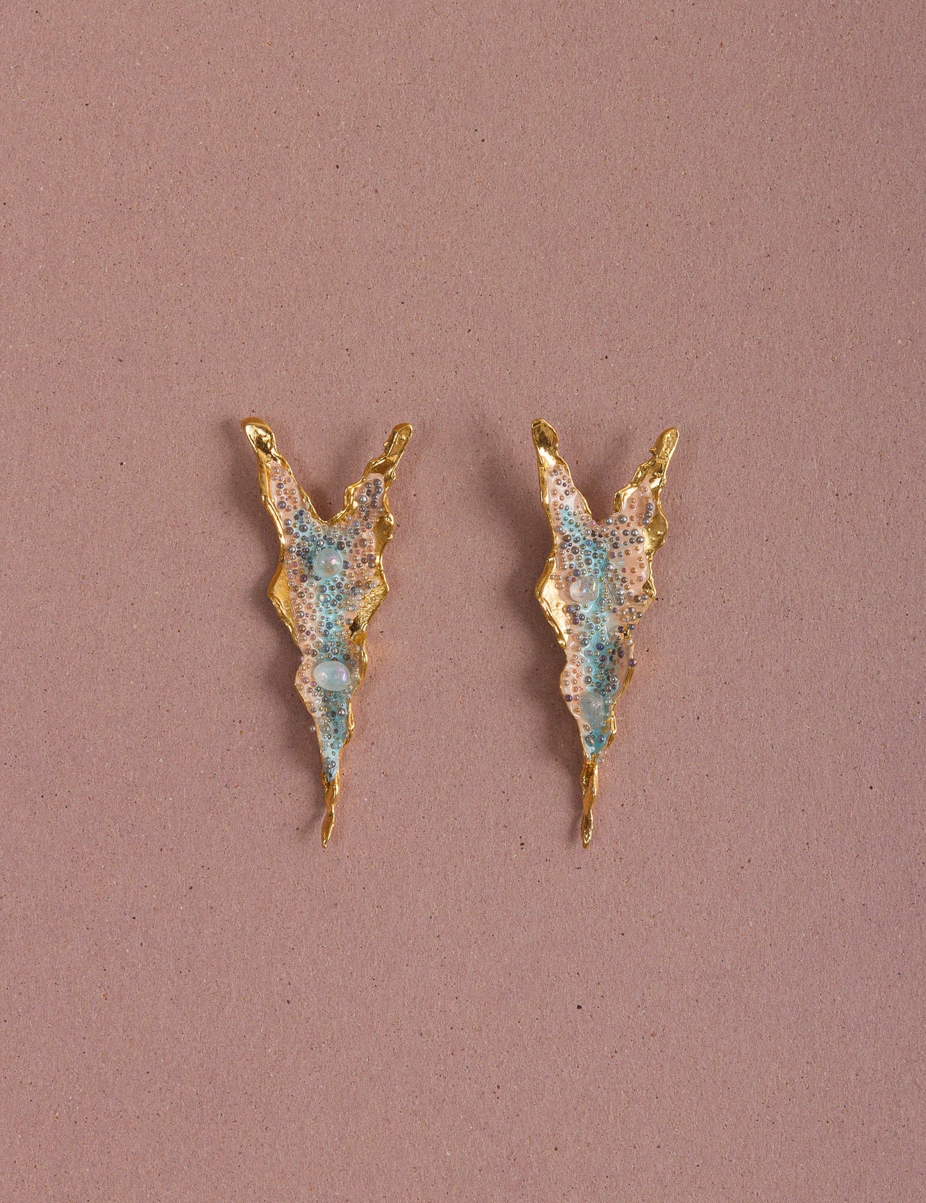 Aretes Alocasia Velvet