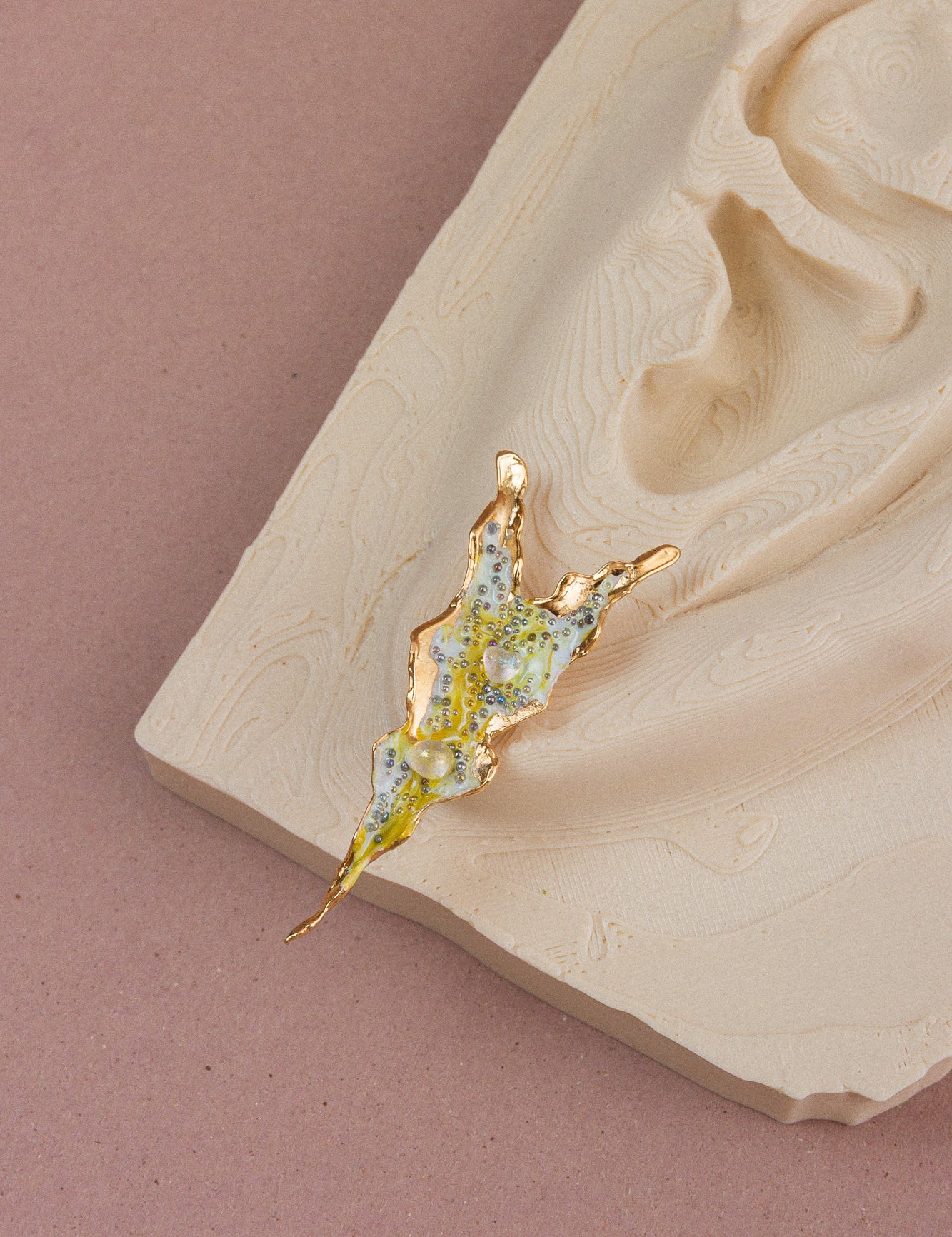 Aretes Alocasia Velvet