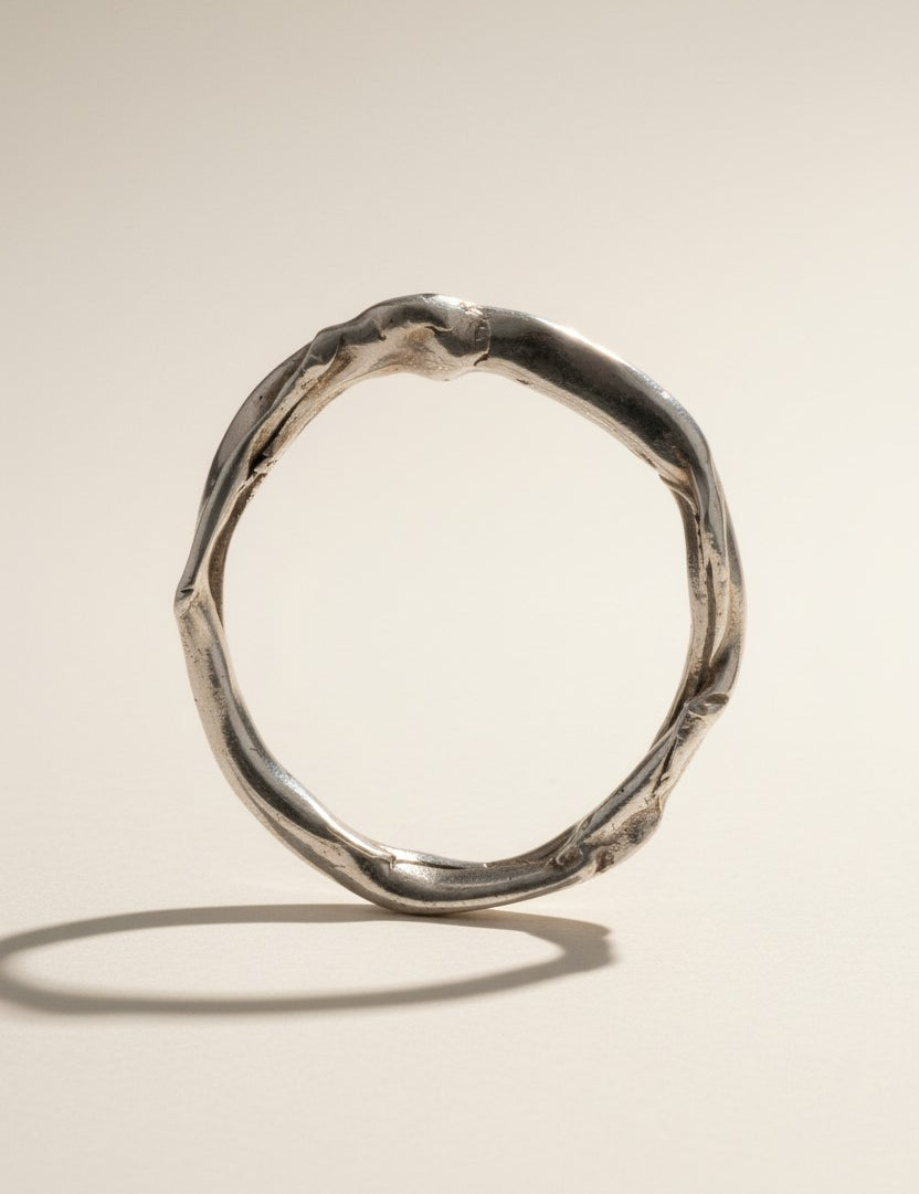 Anillo Vainita Topacio Profundo - Talla 5