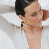 Aretes Pétalos de Orquídea