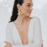 Aretes Pétalos de Orquídea