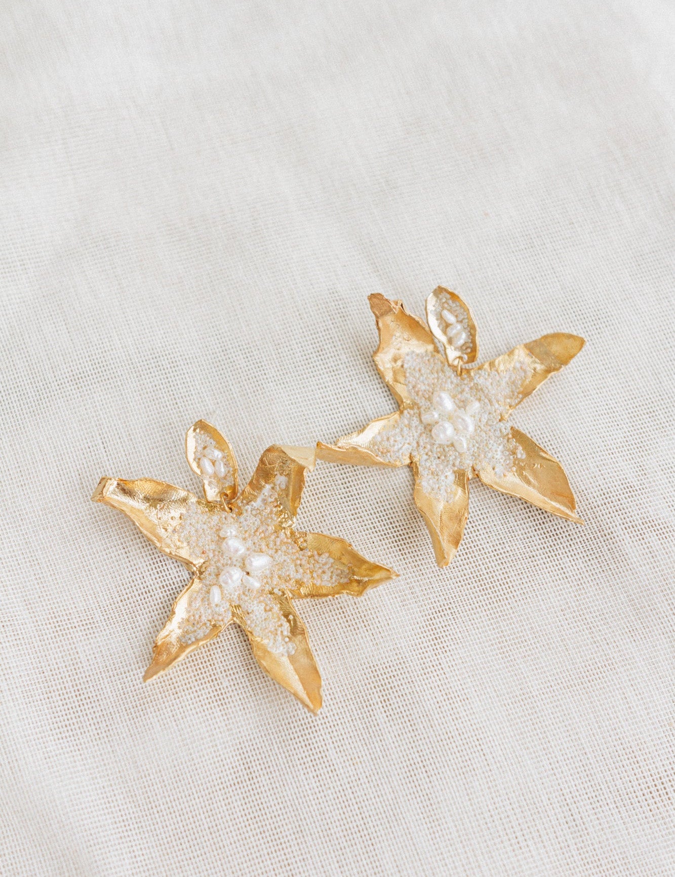 Aretes Pétalos de Orquídea