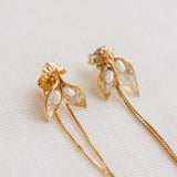 Aretes Hojas