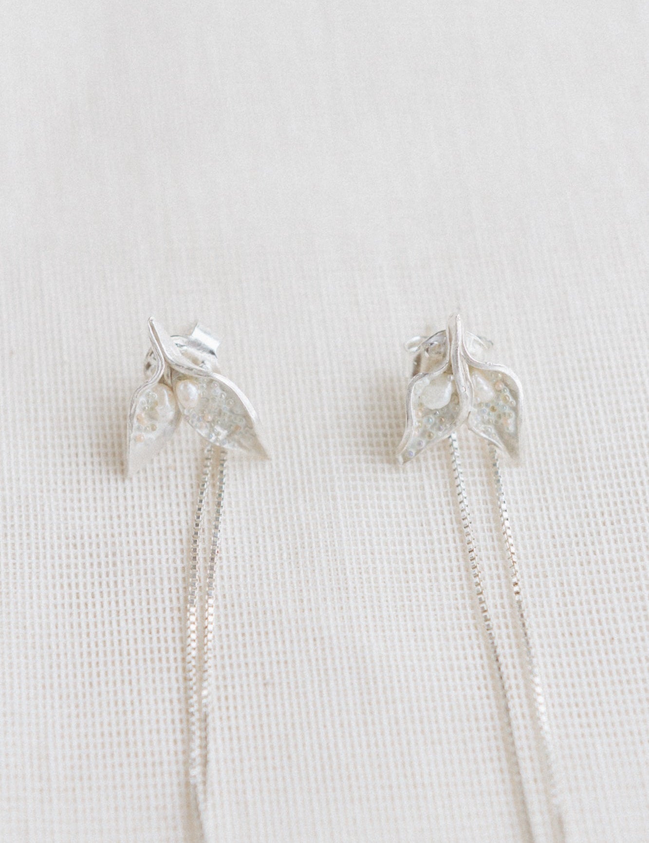 Aretes Hojas