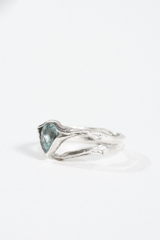 Anillo Gota de Océano - Talla 6