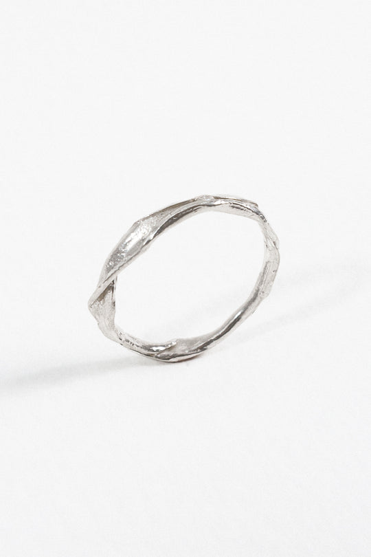 Anillo Nido Incrustrado - Talla 6