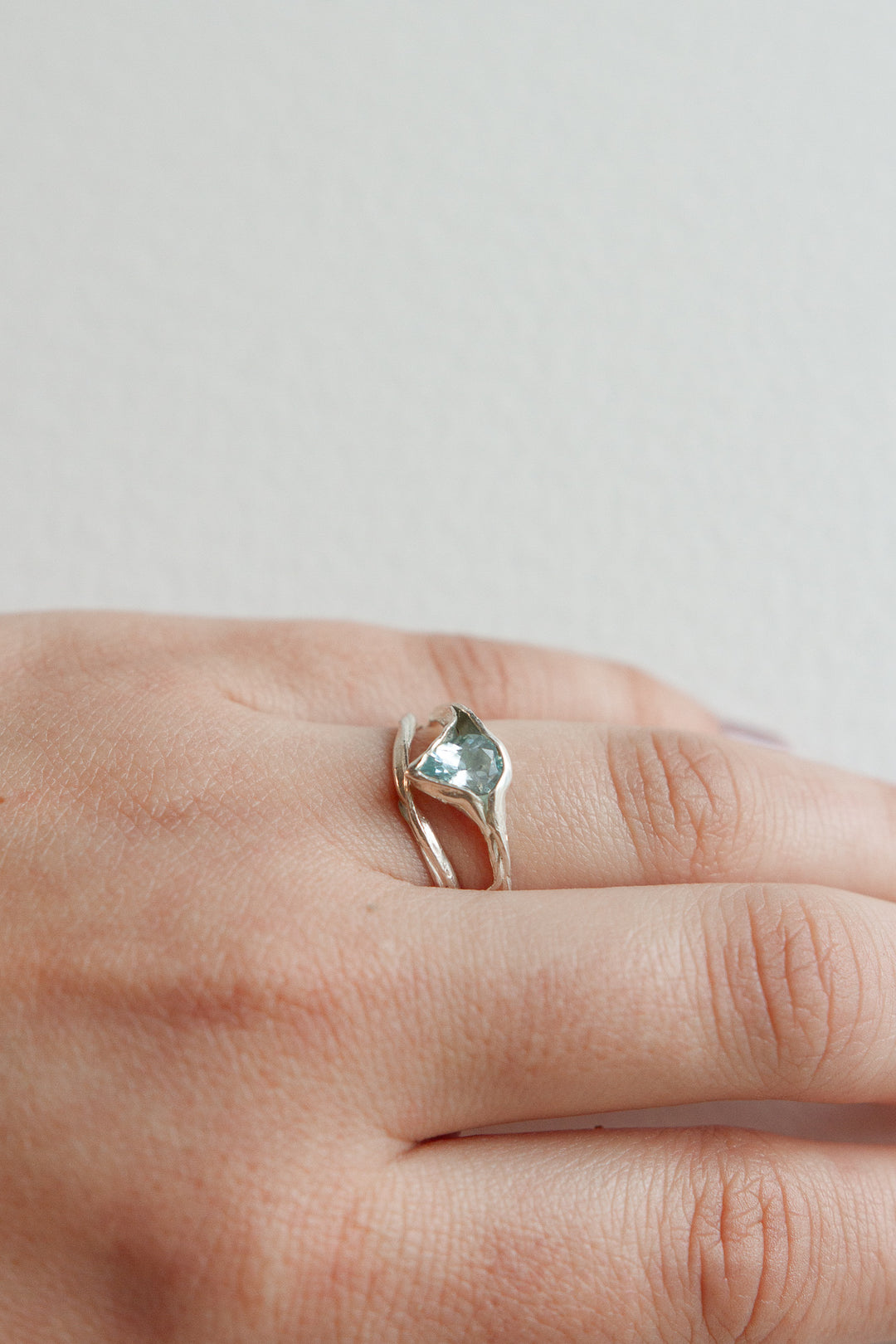 Anillo Gota de Océano - Talla 6