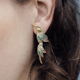 Aretes Colibrí