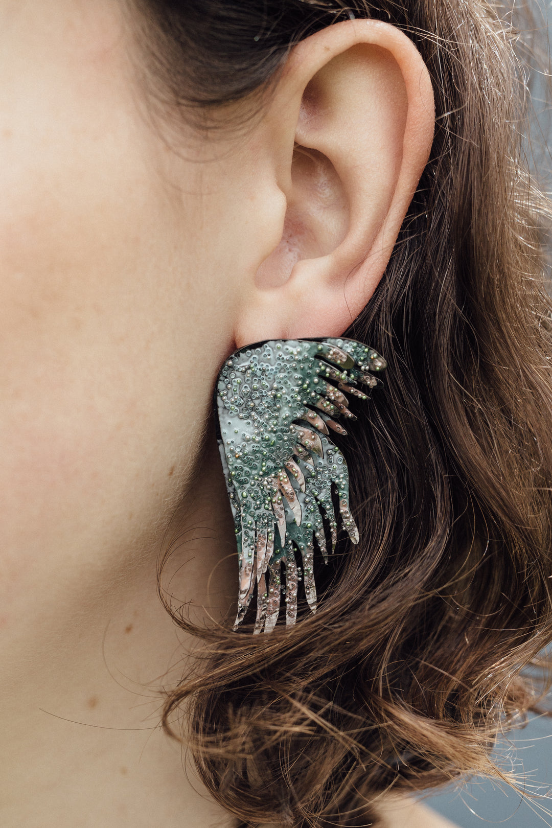 Aretes Alas Guacamaya L