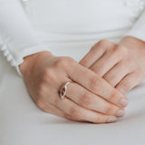 Anillo Vaina Jaspe — Talla 7.5