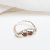 Anillo Vaina Jaspe — Talla 7.5