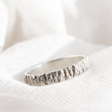 Anillo Corteza 4mm - Talla 10