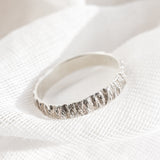Anillo Corteza 4mm - Talla 10