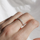 Anillo Corteza 4mm - Talla 10