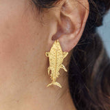Aretes Atún Rojo