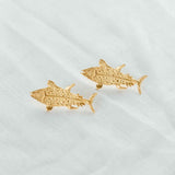Aretes Atún Rojo