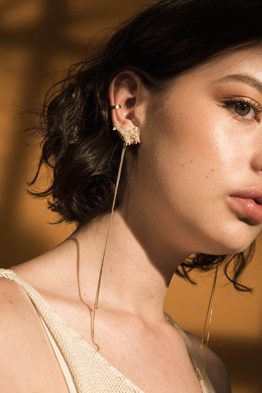 Aretes Alpaca + Cadena